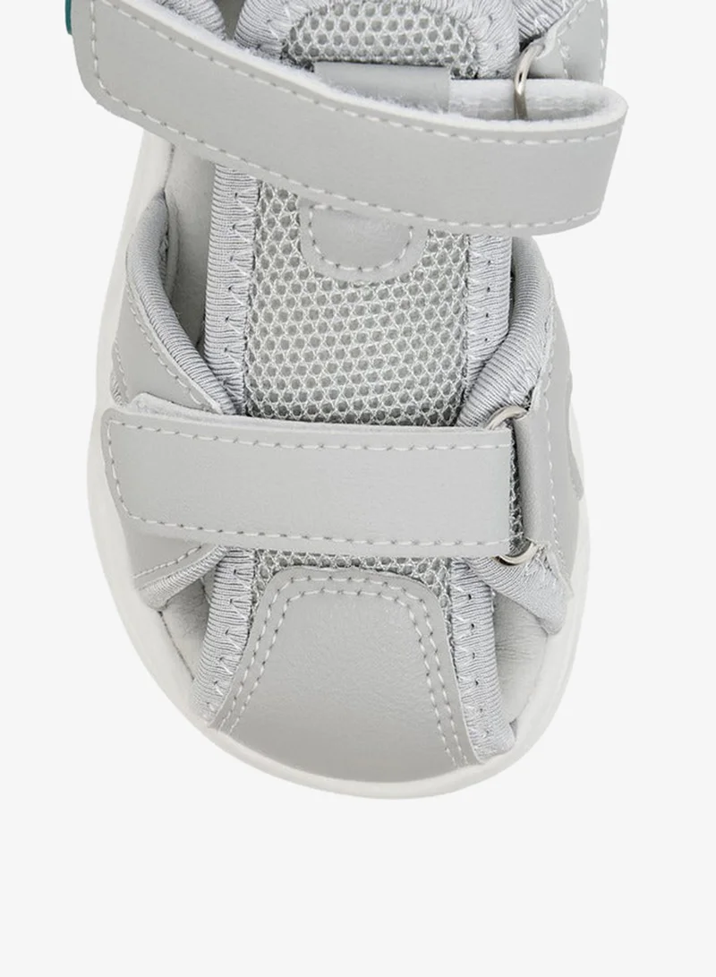 LBL by Shoexpress GREY Boys Hook & Loop Light-Up Sandals for Men | Best Price UAE
