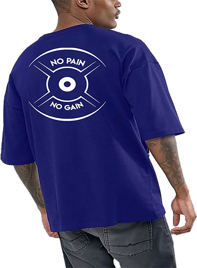 Genérico Men's Oversize T-shirt - No Pain No Gain Printed for exercise, gym and bodybuilding 2  - Image 3