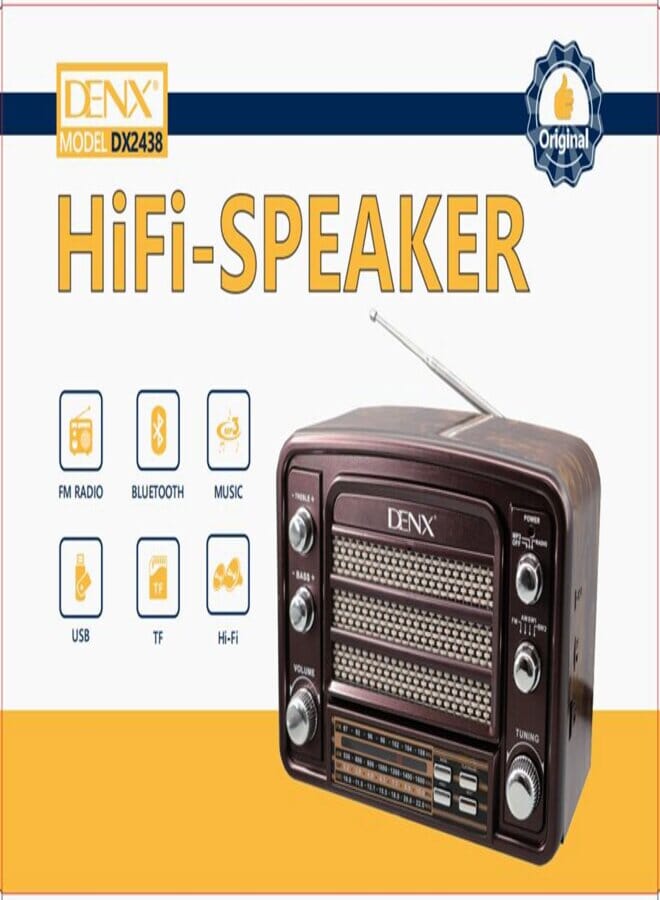 Denx Denx HiFi-Speaker & Radio DX2438 