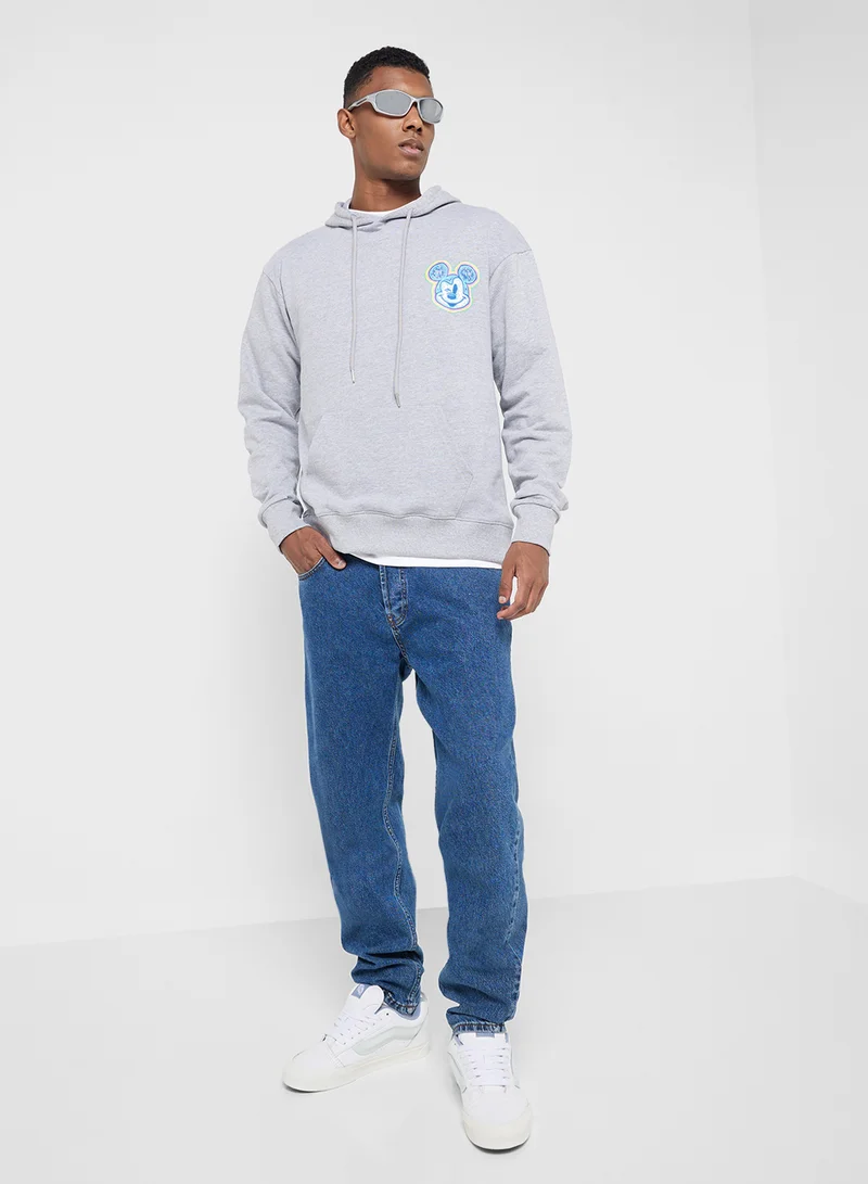 ديزني Mickey & Friends Oversized Pullover Hoodie