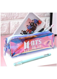 BTS BTS Ballpoint Pen 0.5 MM Refill Black Ink With Blue Pencil Case  - Image 5