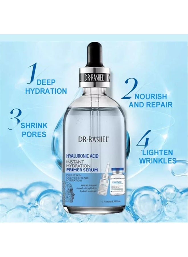 DR. RASHEL Dr Rashel Hyaluronic Instant Hydration Plump Skin Primer Serum 100ml - Image 1