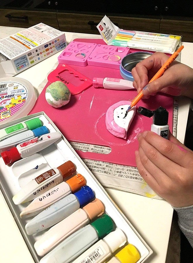 Daiso Japan Soft Clay (8 Set, White) - Image 4