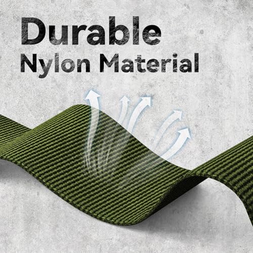 SUNFWR Rugged Nylon Band for Apple Watch 42mm(Series 11/10) 41mm 40mm 38mm Men,Velcro Tactical Military Strap for iWatch Series 11/10/9/8/7/6/5/4/3/2/1/SE - Image 5