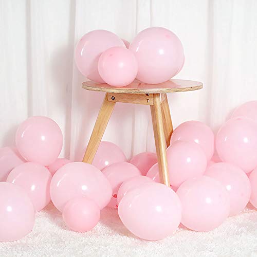 Evisha 50 pcs Pink Pastel Colour 12" Balloons - Image 5