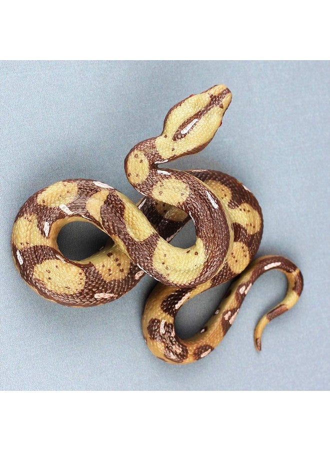 STOBOK لعبة ثعبان واقعية من ستوبوك، تمثال ثعبان مطاطي لزينة الهالوين ومزاح - Image 3