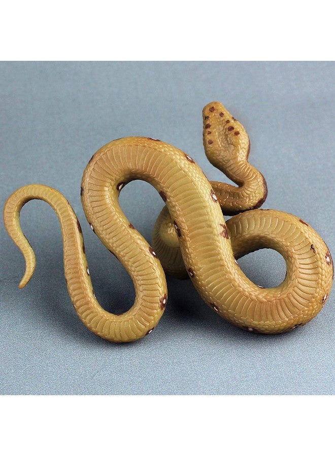 STOBOK لعبة ثعبان واقعية من ستوبوك، تمثال ثعبان مطاطي لزينة الهالوين ومزاح - Image 2