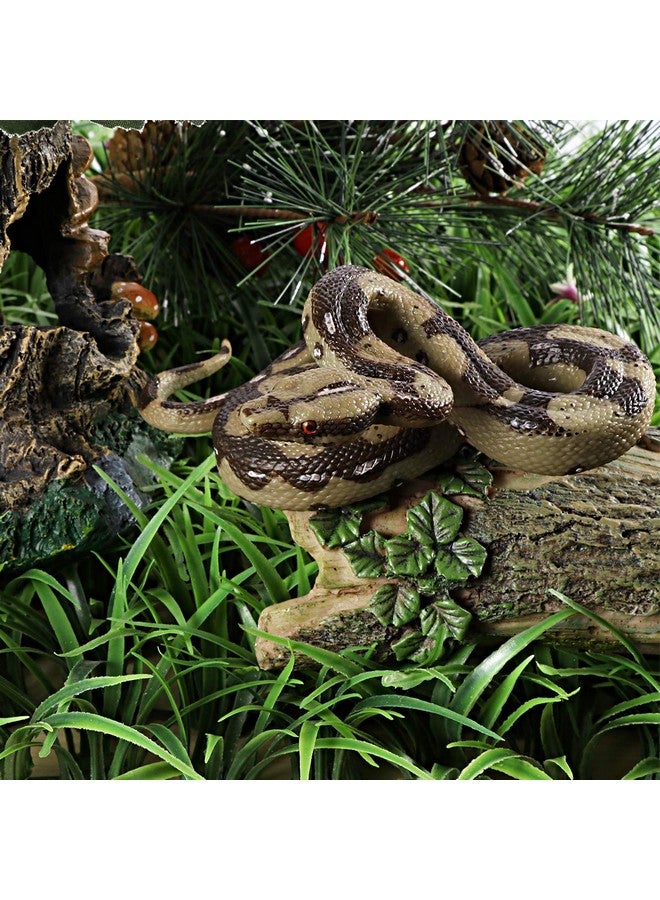 STOBOK لعبة ثعبان واقعية من ستوبوك، تمثال ثعبان مطاطي لزينة الهالوين ومزاح - Image 5