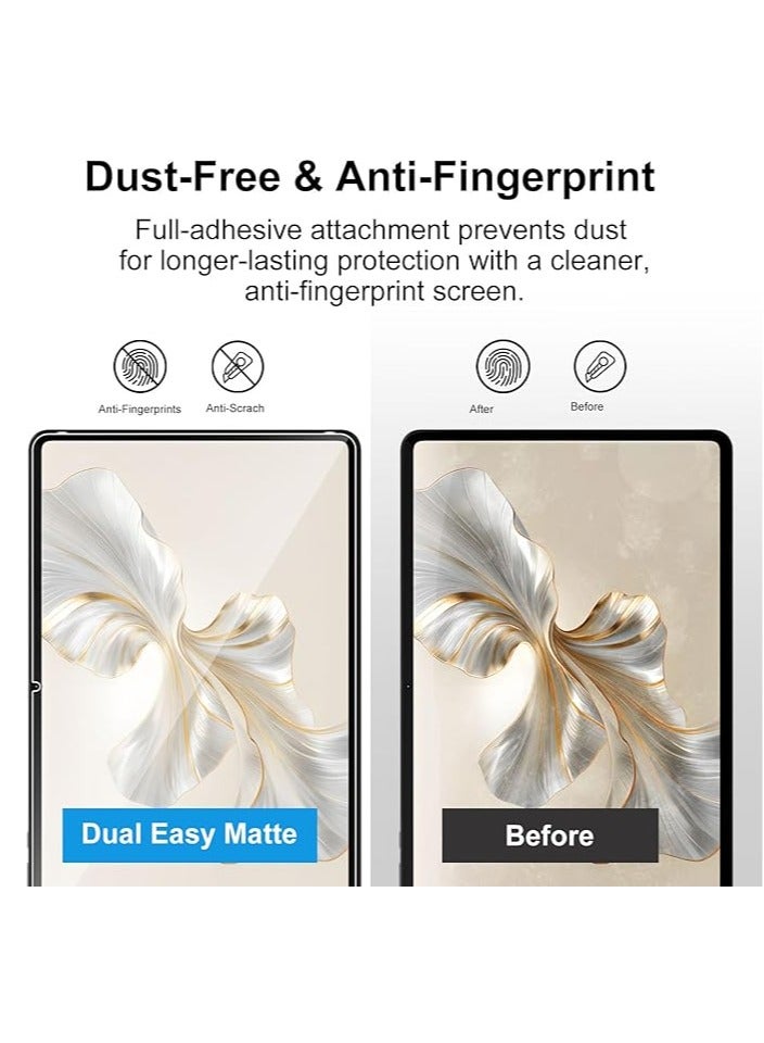 Honor Pad 9 Tempered Glass Screen Protector, 2-Pack, 9H Hardness HD Tempered Glass Screen Protector, No Air Bubbles, Anti-Scratch Protective Glass Screen Film - Image 5