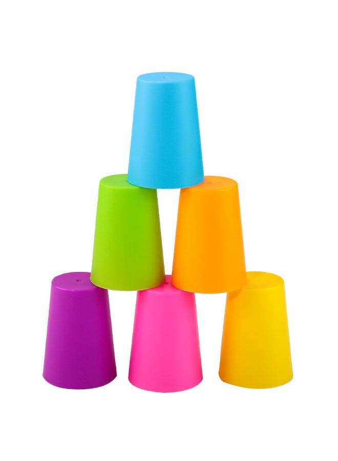 Portable Quick 12 Cup Set of Kids Games and Classic Family Toys - Image 2