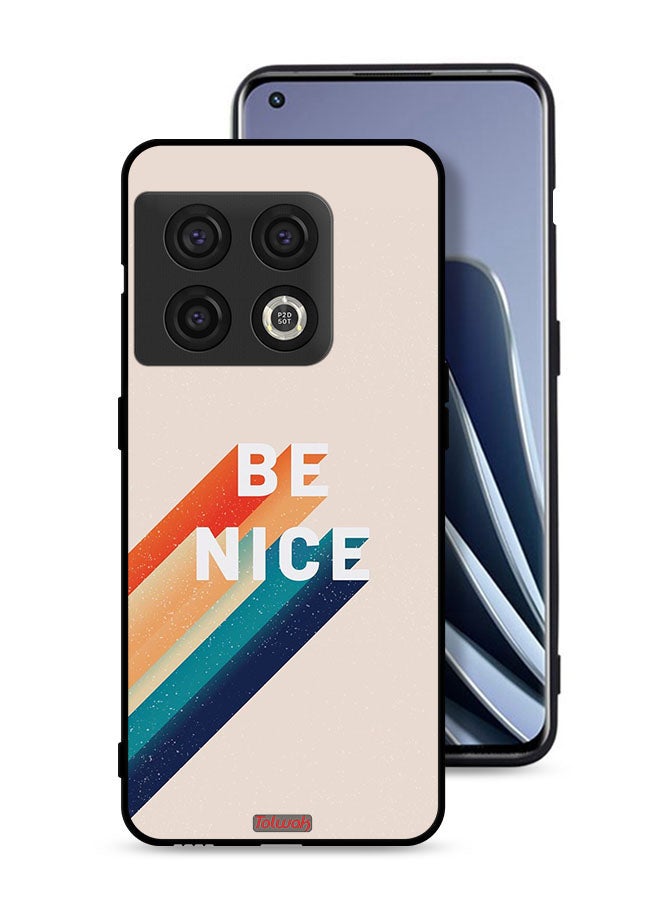 Tolwak OnePlus 10 Pro 5G Protective Case Cover Be Nice - Image 1