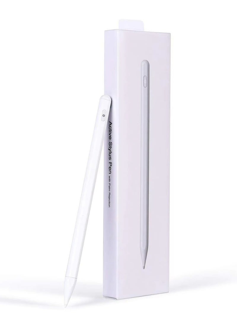Active Stylus Digital Pen For All iPhones, iPad, Android Tablets and Phones, White  - Image 4