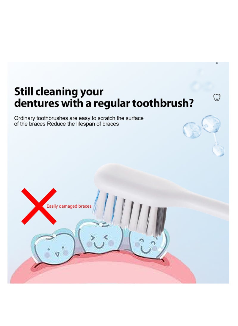 EELHOE DENTAL APPLIANCE CLEANER, Denture Cleaner Foam for Teeth Whitening, Stand Cleaner Cleans Under Metal, Ceramic or Clear Stands and Is A Fast-Acting Alternative to Denture Cleaning Tablets  - Image 2