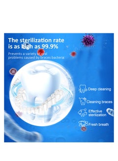 EELHOE DENTAL APPLIANCE CLEANER, Denture Cleaner Foam for Teeth Whitening, Stand Cleaner Cleans Under Metal, Ceramic or Clear Stands and Is A Fast-Acting Alternative to Denture Cleaning Tablets  - Image 3