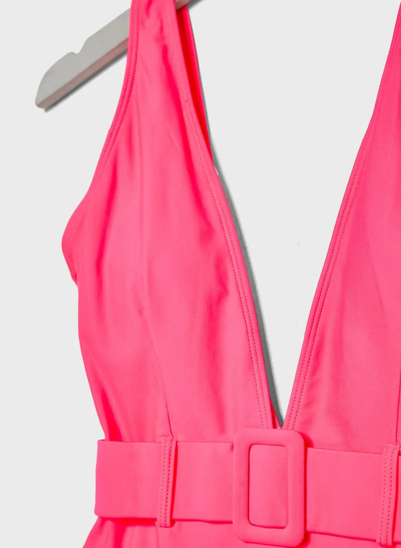 Coconut Cove Kendall Plunge Swimsuit