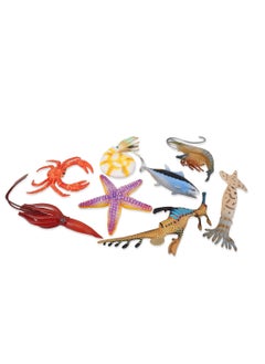 NIBEMINENT Plastic Sea Ocean Animal Figurines, Educational Shower Bath Toys, Assorted Realistic Toys  - Image 3