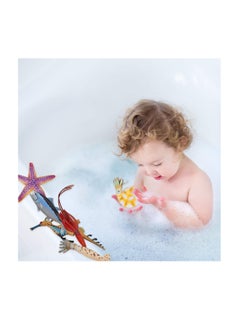 NIBEMINENT Plastic Sea Ocean Animal Figurines, Educational Shower Bath Toys, Assorted Realistic Toys  - Image 4