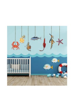 NIBEMINENT Plastic Sea Ocean Animal Figurines, Educational Shower Bath Toys, Assorted Realistic Toys  - Image 5