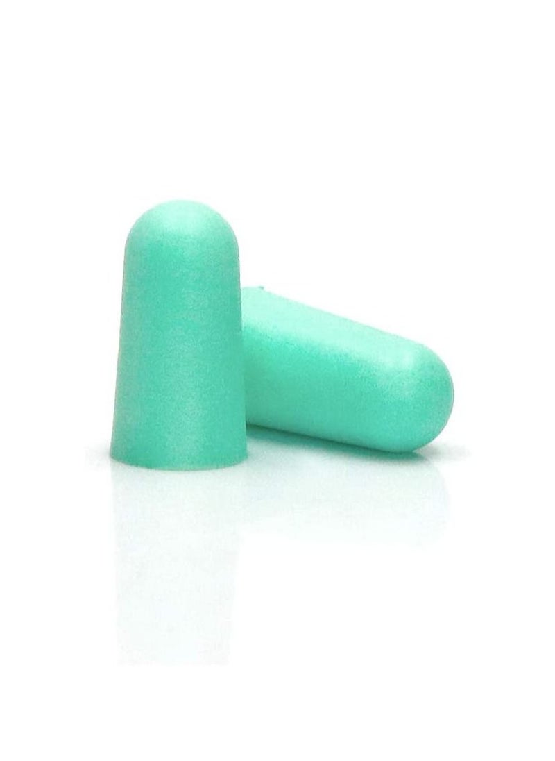 HASPRO - HASPRO Ultra Soft Foam Earplugs, Best Earplugs for Noise Canceling, Snoring, Work, DIY, Noise Reduction SNR 38dB (Pack of 10, Mint) - Image 1