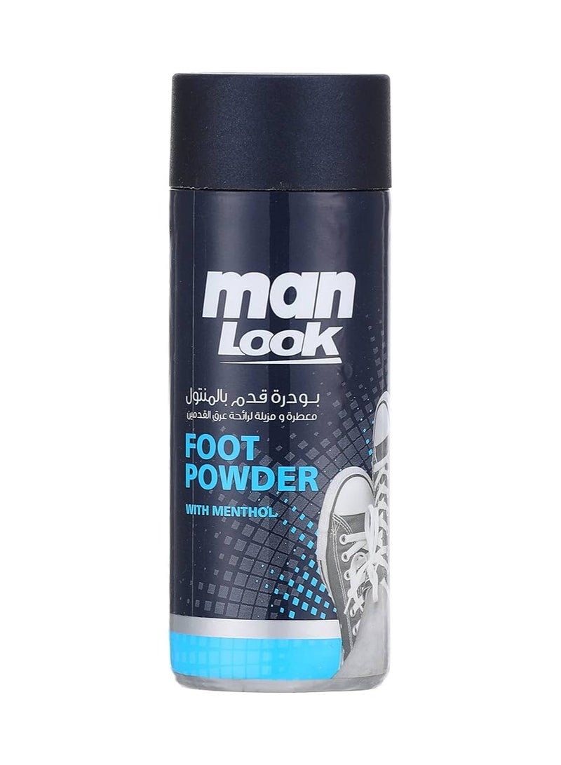 Man look Foot Powder with menthol 50 gm