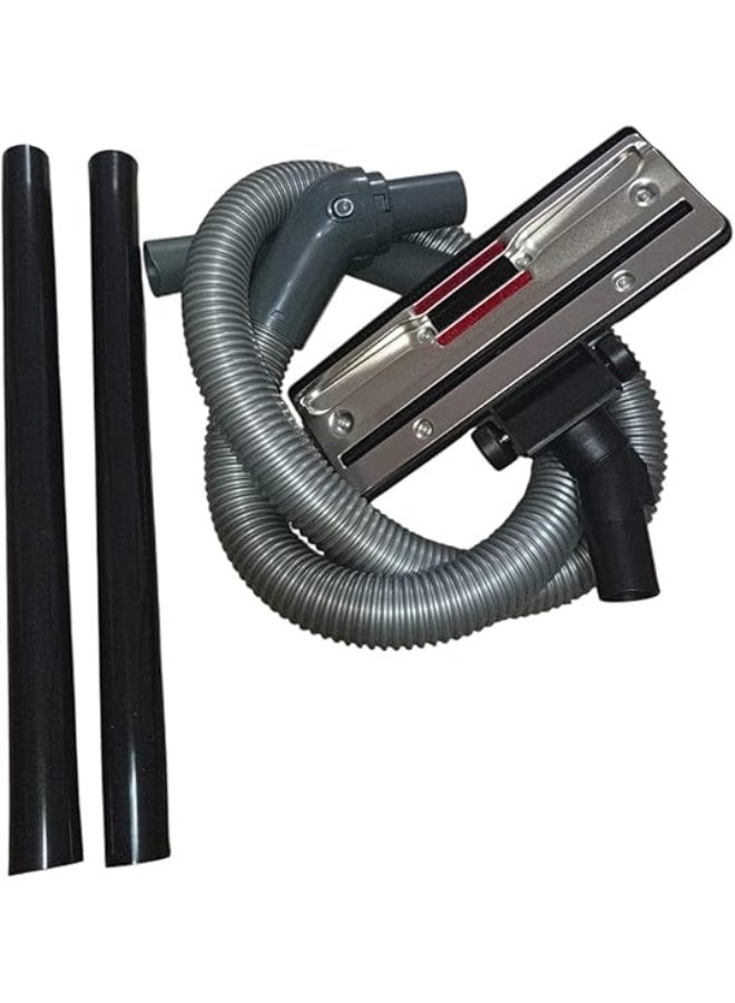 Imported three-piece vacuum cleaner set: plastic tube, hose, and vacuum cleaner brush; compatible with National and Panasonic vacuum cleaners. - Image 1