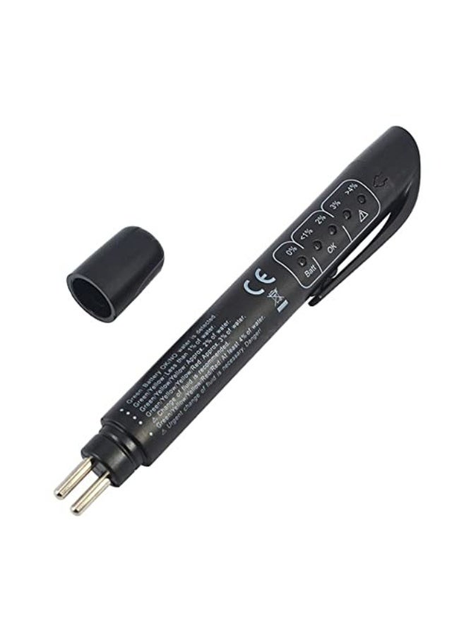 زِيَان مَجَسّ سَائِل الكَوابح DOT 3/4/5، مَجَسّ سَائِل الكَوابح مع 5 شاشات LED لسيارات المركبات، مَجَسّ سَائِل الكَوابح، كشف الزيوت، DOT3، DOT4، DOT5 - Image 1