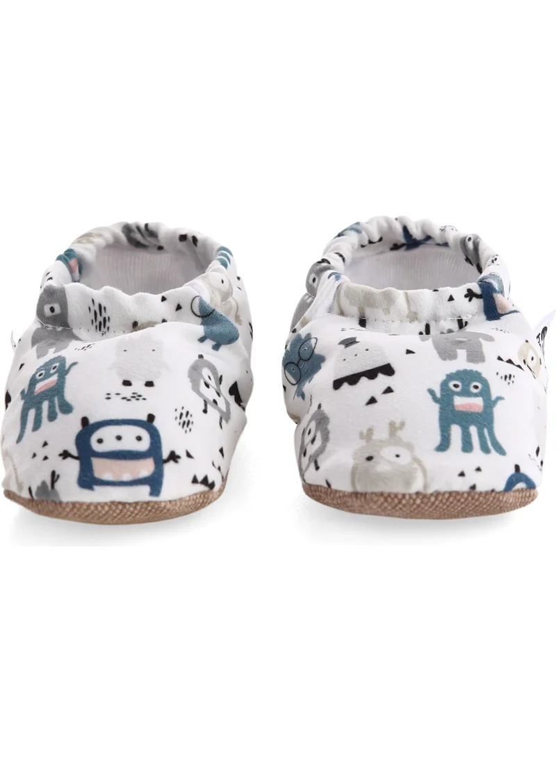 Ella Bonna Cute Ghost Organic Cotton Home Nursery Shoes Booties