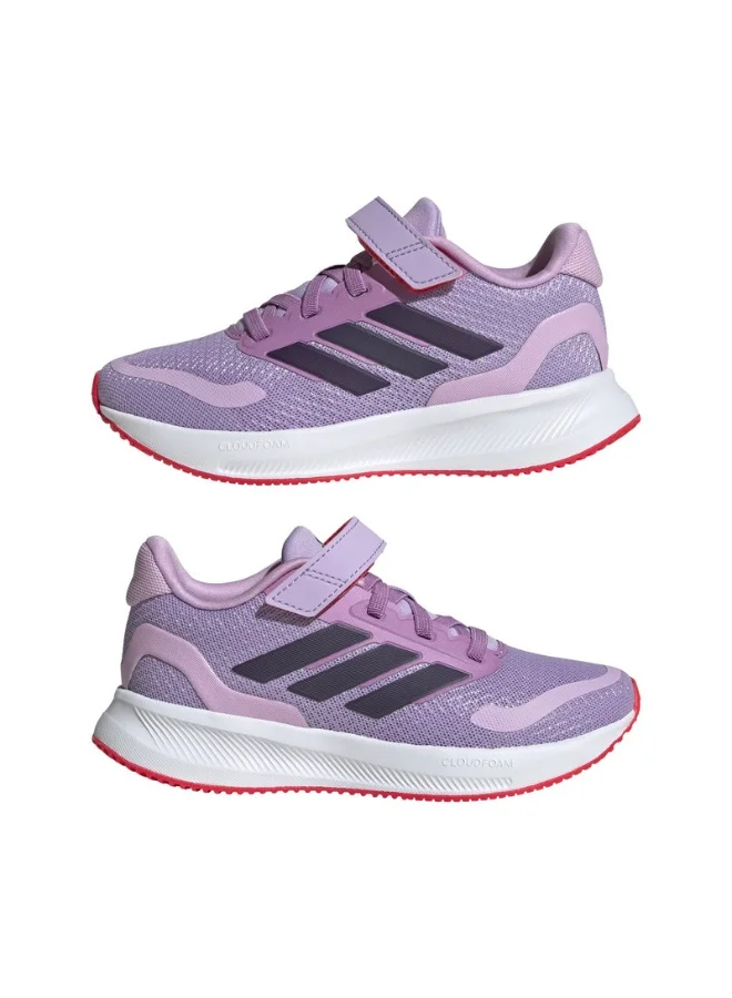 adidas Adidas Runfalcon 5 El C U Purple Running Shoes For Kids