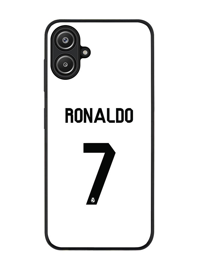 Stylizedd For Samsung Galaxy A06 Case,Slim fit Camera Protection, Shockproof Thin Phone cover - Ronaldo Real Jersey - Image 1