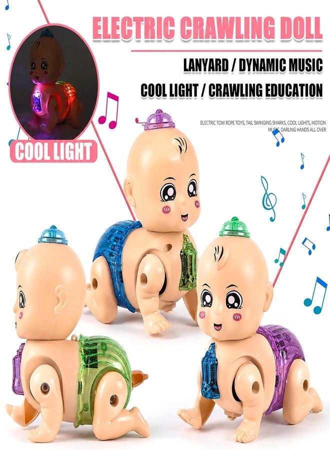 VGRASSP Musical Talking Crawling Baby Toy for Babies Kids Infants - Dazzling Lights and Dynamic Sound - Color as Per Stock, Pack of 1 (Bottle Baby) - Image 4