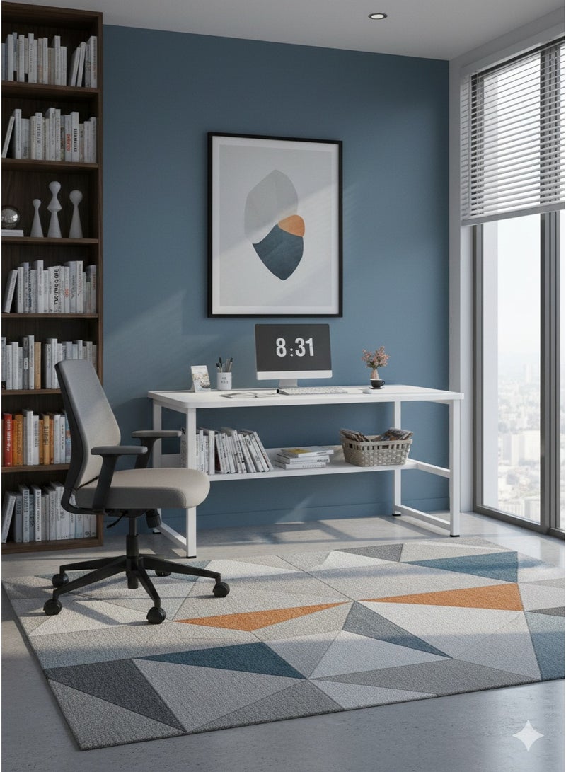Simple Writing Desk Modern Computer Table For Home Office - Image 5