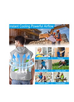 Air Conditioned Jacket With Fans, Cooling Vest for Men Women, Evaporative Cool Vest with 2 Fans Air Conditioned Cold Clothes Keep Cooling 13 Hours for Hot Weather Work, Waterproof, Sun-Proof - pzsku/Z478525A7893505E82B70Z/45/_/1698660860/5819d9ff-f96d-4081-b13c-22a4ed2eca57