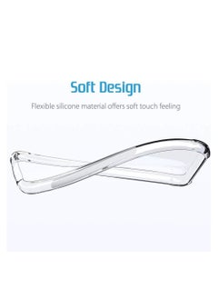 ELTRAZONE Samsung Galaxy A31 Case Cover Protective Shock Absorption Bumper soft Transparent Case (Clear)  - Image 3