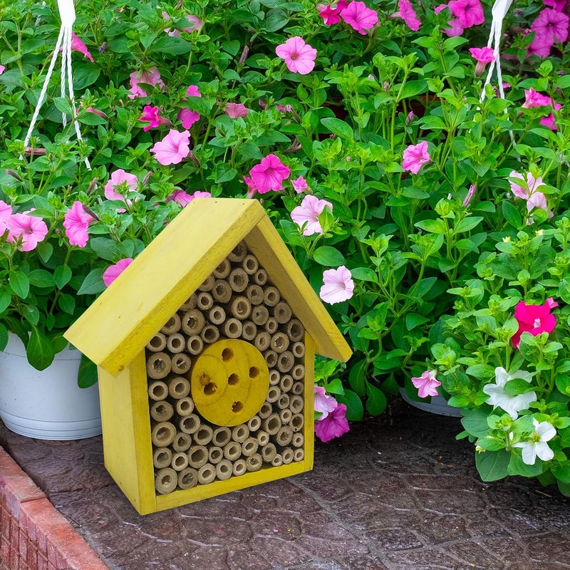 Gate 35 Eco-Friendly Bee House Hotel - Insect Nest Box for Gardens and Yards - Image 2