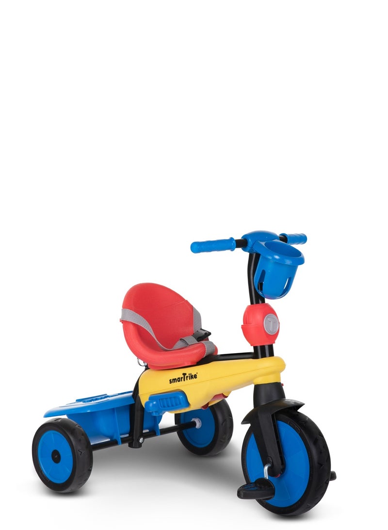 SmarTrike Breeze Multi-Stage Toddler Tricycle - 15 to 36 Months - 2 Stage Training Wheels - Adjustable Handle - Multicolor - Image 2