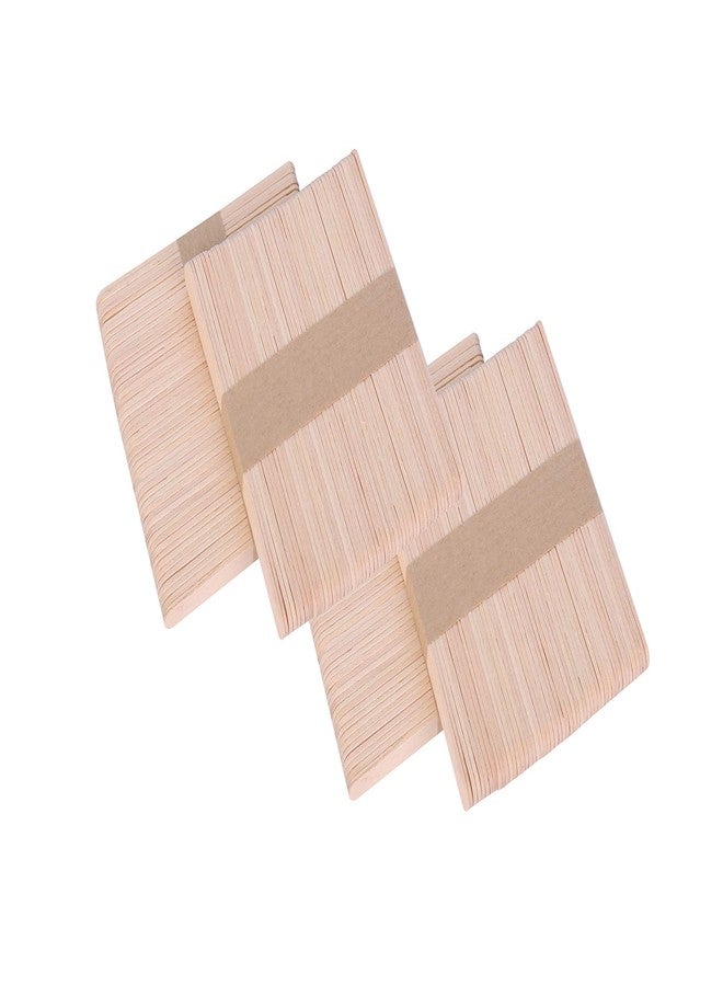 Gmark Wooden Craft Sticks 200 Counts Natural Wood Color Food Grade Popsicle - DIY Crafts Creative GM1072B - Image 1