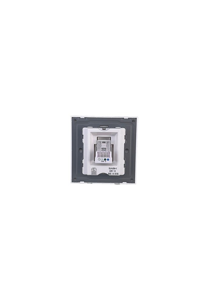 TEMPO Telephone Socket Gray Slim Piano  - Image 2
