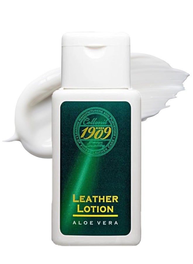 Collonil 1909 Leather Lotion 3.38 Fl Oz - Exclusive Leather Care for high quality smooth leather with Aloe Vera & valuable oils for soft & supple leather, protects against moisture loss - Image 1
