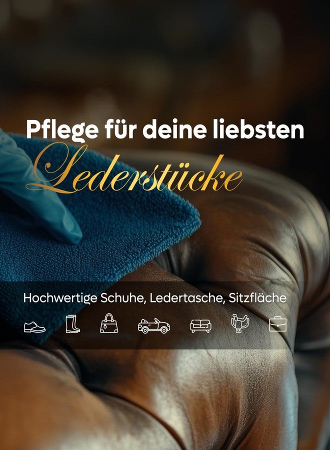 Collonil 1909 Leather Lotion 3.38 Fl Oz - Exclusive Leather Care for high quality smooth leather with Aloe Vera & valuable oils for soft & supple leather, protects against moisture loss - Image 3