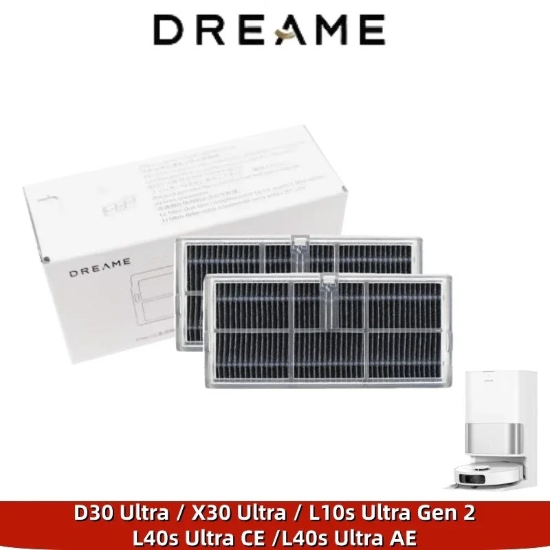 دريم ممسحة أرضيات Original Dreame D30 Ultra Rubber Main/ Hair Cut/Side Brush, Filter, Mop, Dust Bag For L10s Ultra Gen 2 Vacuum Cleaner Spare Part - Image 3