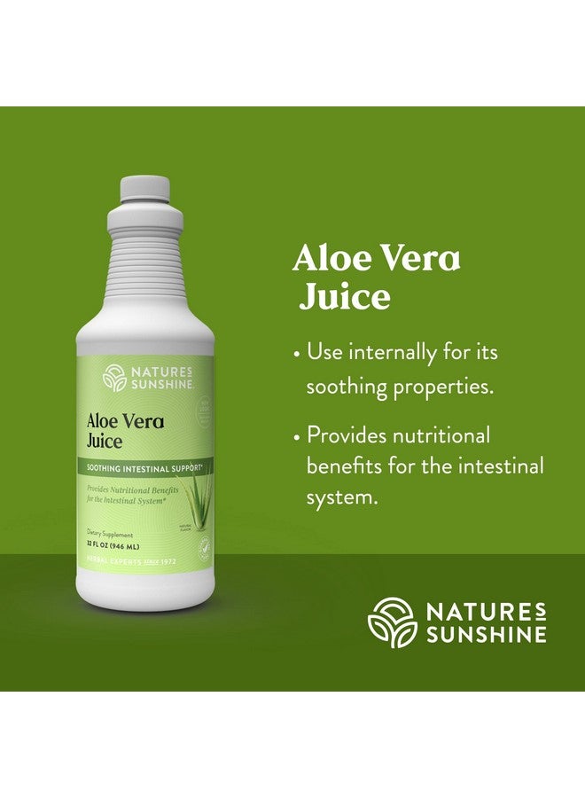Nature's Sunshine Aloe Vera Juice 32 Fl Oz - Image 4