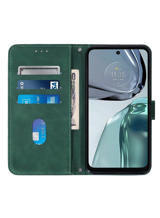 إيروريكس جراب لهاتف Motorola Moto G62 5G، جراب كروس بودي من الجلد المنقوش ثلاثي الأبعاد - Image 3