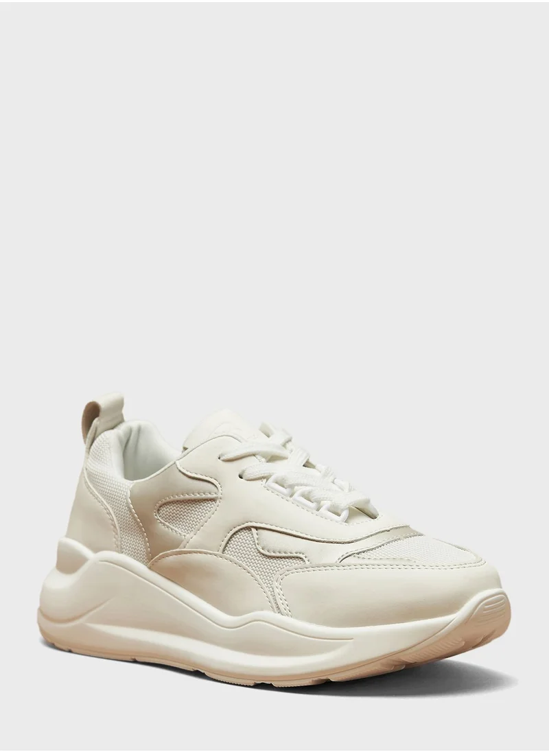 shoexpress Lace Up Low Top Sneakers
