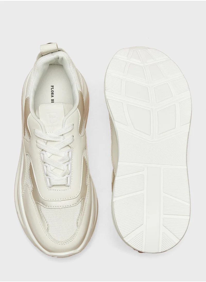 shoexpress Lace Up Low Top Sneakers