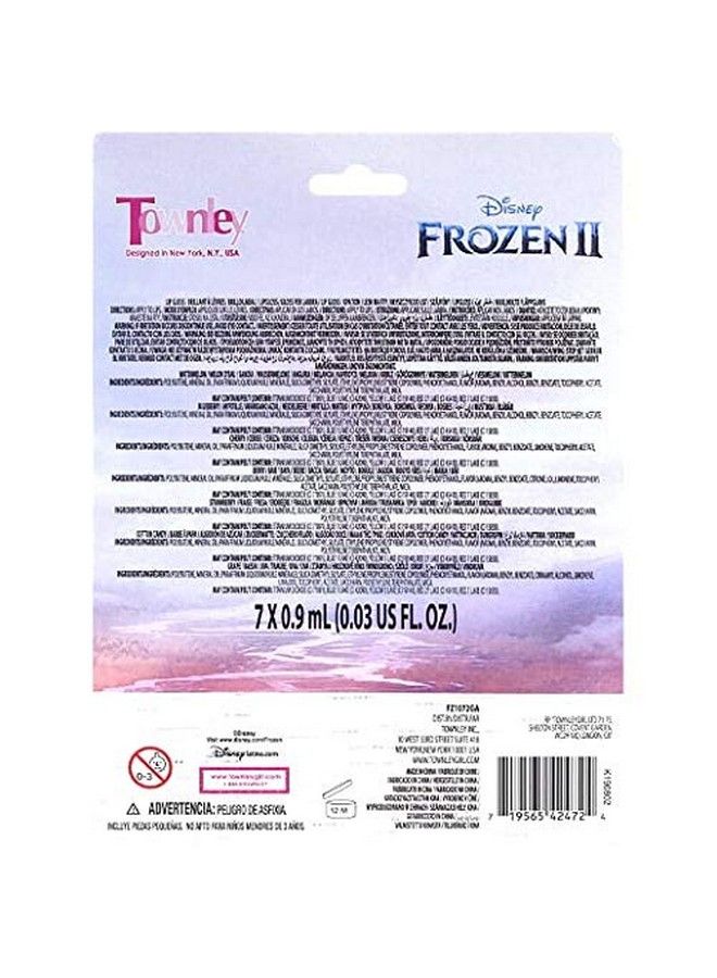 TOWNLEY GIRL Disney Frozen 2 Lip Gloss Set Pack 7 Count (Pack Of 1) - Image 4