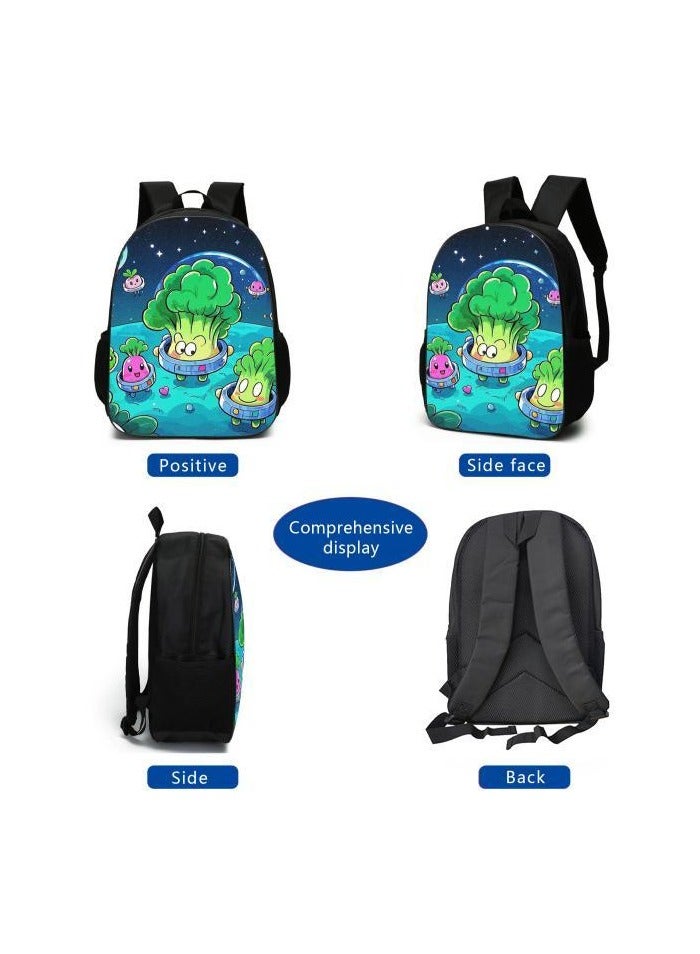 Cartoon style universal three-piece schoolbag - 488 - Image 4