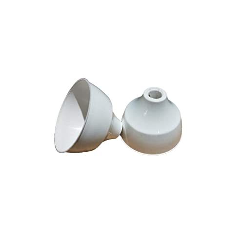 advancedestore PVC - Ceiling Fan Canopy - Ceiling Fan Cups - Suitable for All Types of Fans- (pack of 2flx) - Image 1