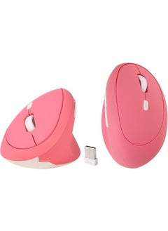 Y08 Vertical Wireless 2.4g Silent Rechargeable 6-Button Vertical Mouse 1600DPI 400MAH Pink - pzsku/Z4785906D8E203D577B13Z/45/_/1740587299/f767116d-49cb-43d5-b041-d8ef982cae34