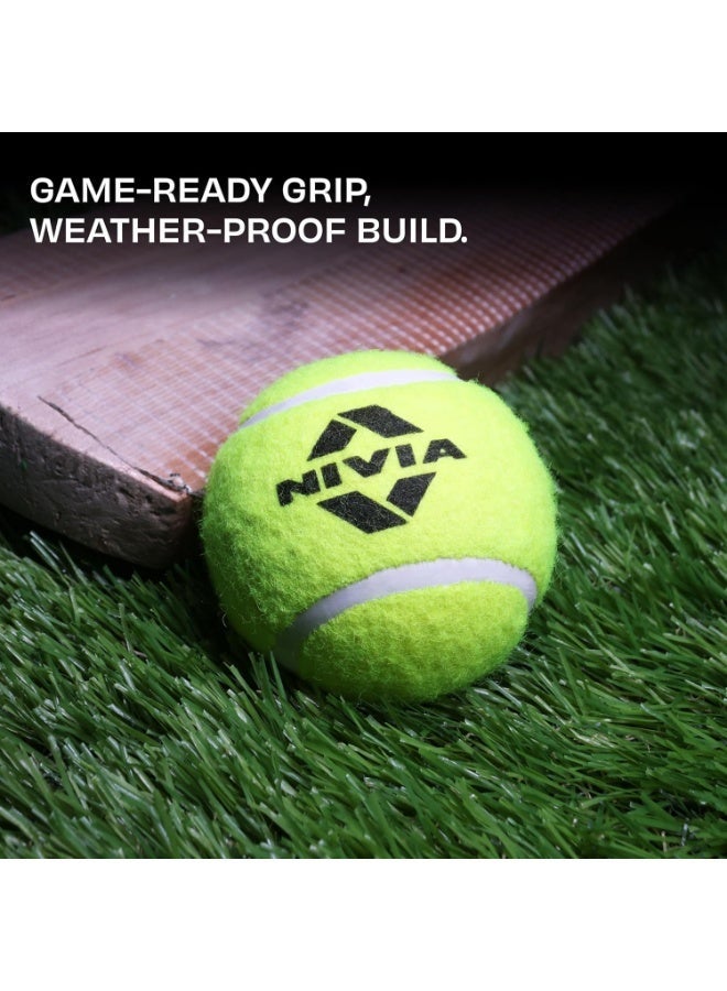 نيفيا كرات تنس كريكيت خفيفة الوزن – عبوة من 6 كرات عالية الجودة للتدريب وممارسة الكريكيت - Image 4