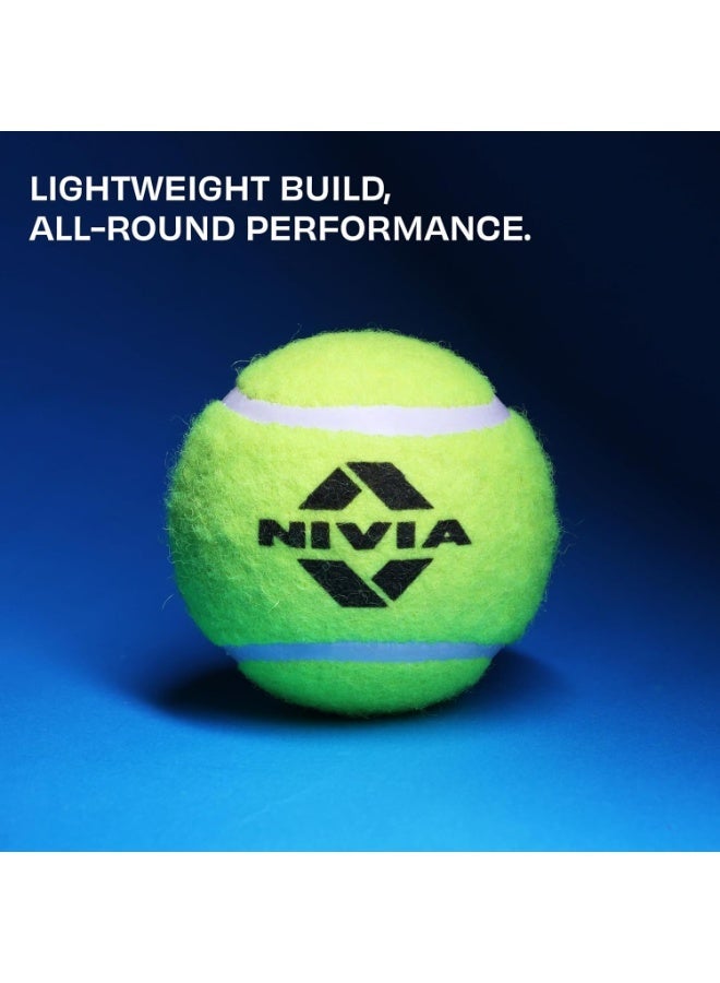 نيفيا كرات تنس كريكيت خفيفة الوزن – عبوة من 6 كرات عالية الجودة للتدريب وممارسة الكريكيت - Image 3
